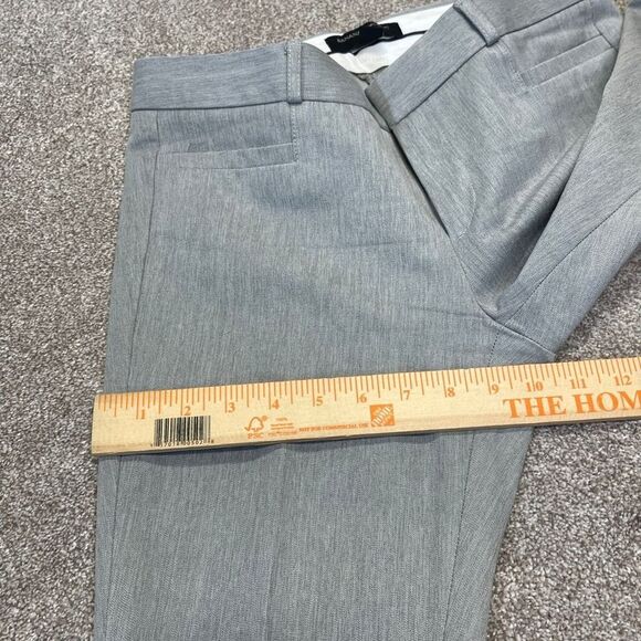 Banana Republic womens sloan heather gray pants size 2 business casual trousers - Picture 8 of 12